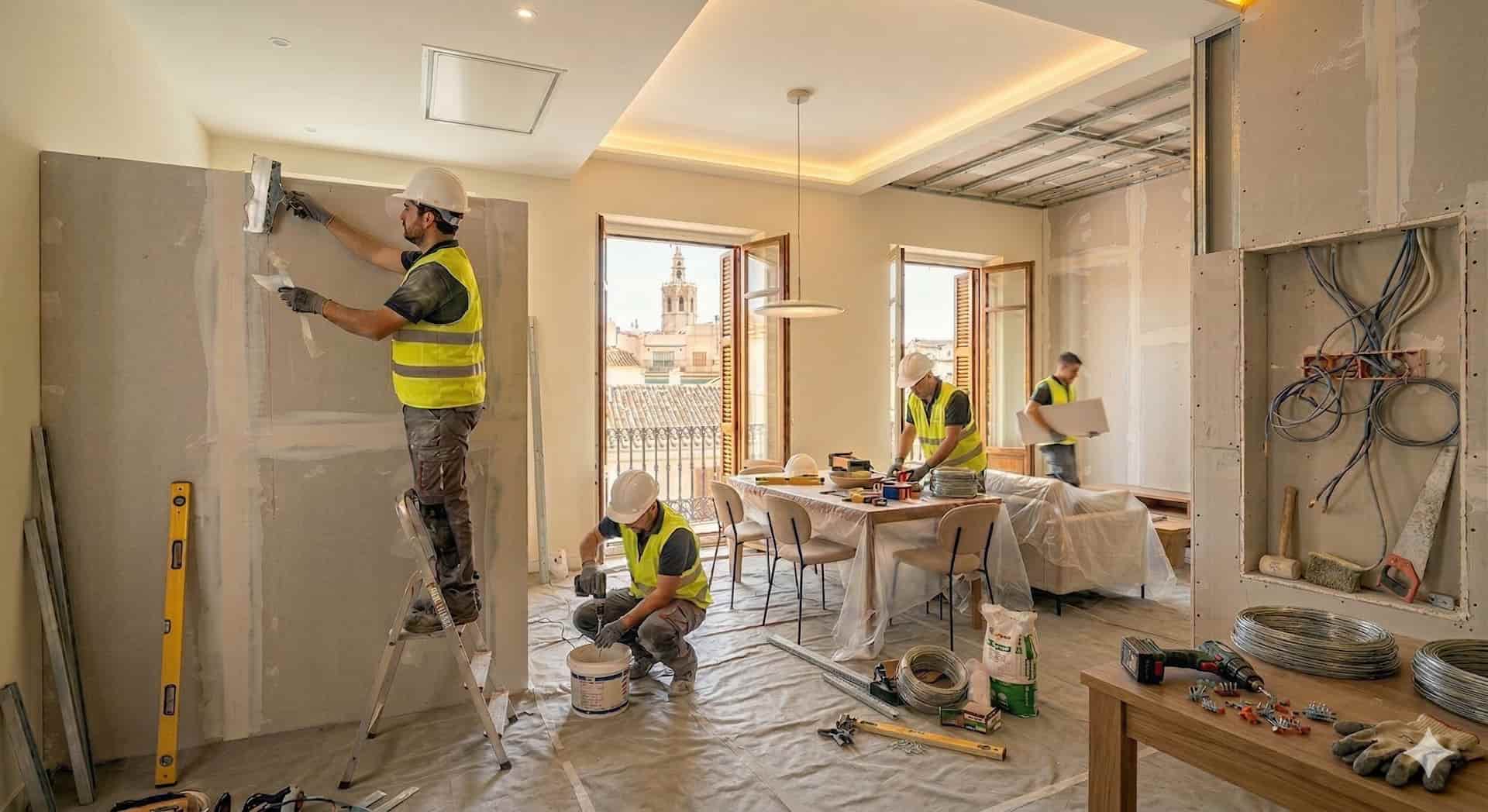 Instalación de pladur y falsos techos en Valencia con acabado profesional